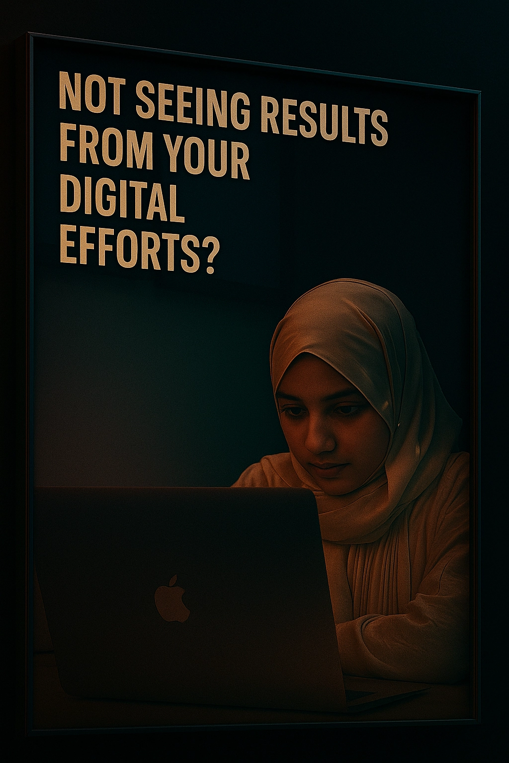 A Digital Marketing Specialist Working Hard to reach Her Goal.